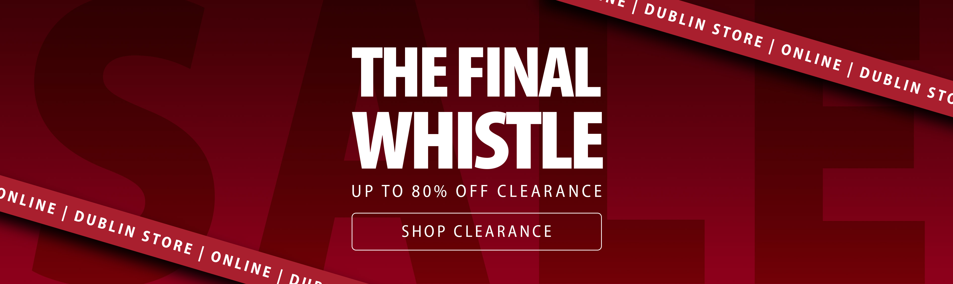 The Final Whistle Sale